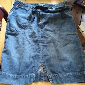Eddie Bauer Denim Skirt